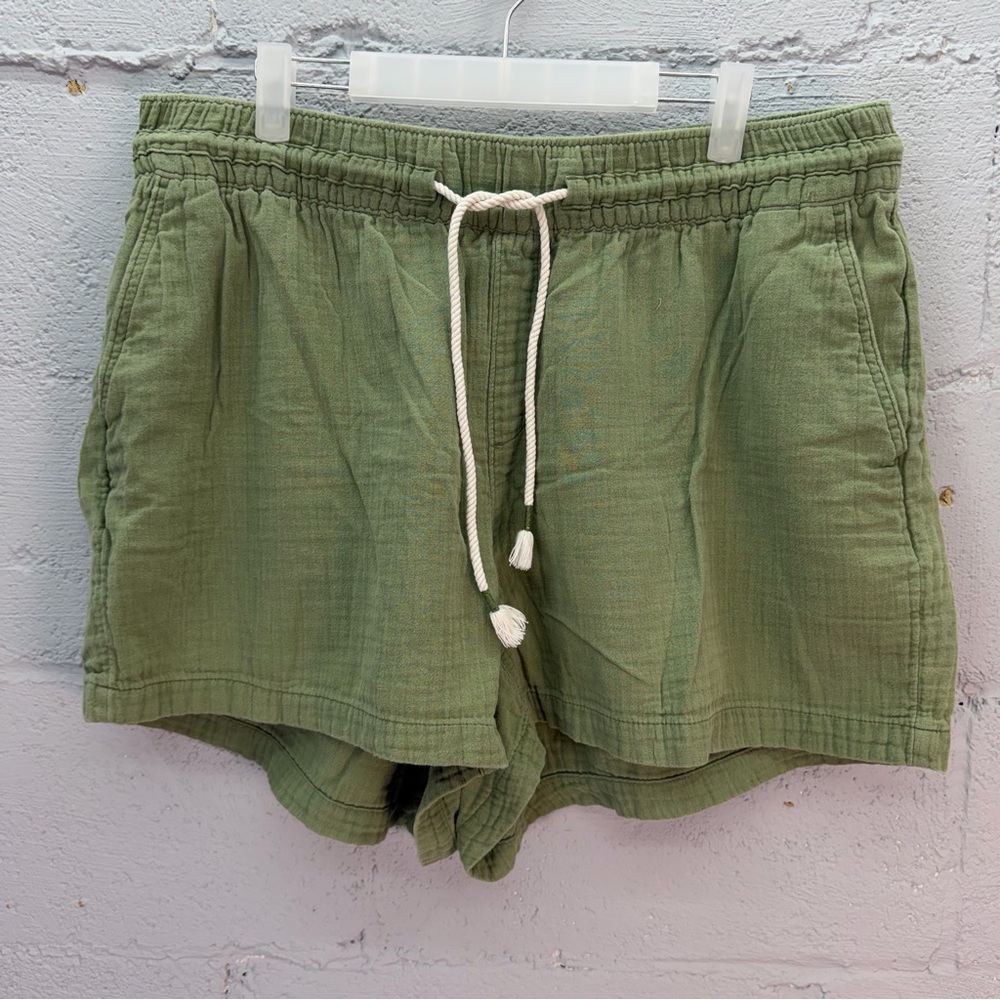 Old Navy Cotton Midi Tassel Drawstring Comfort Breathable Shorts Size 2X